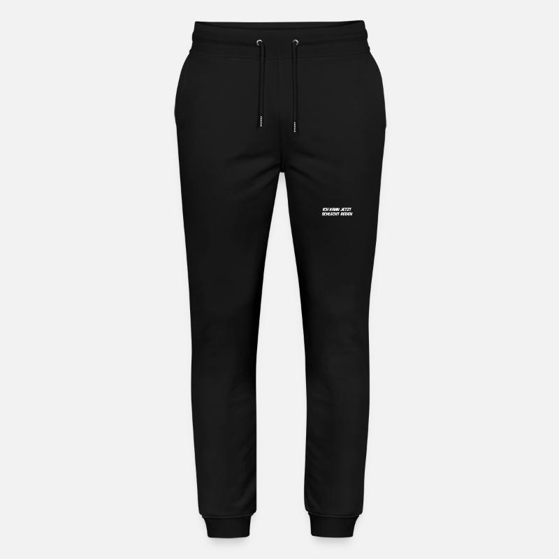 ungünstiger Zeitpunkt - Stanley/Stella Unisex Bio Jogginghose Mover  - Schwarz