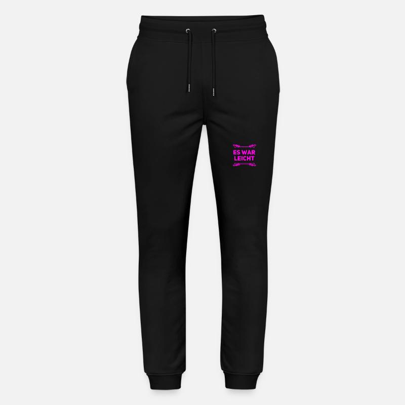 alles kein Problem - Stanley/Stella Unisex Bio Jogginghose Mover  - Schwarz