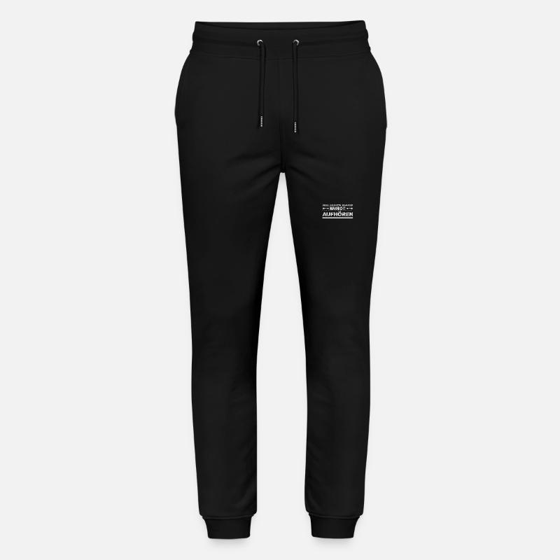 Chips sind super - Stanley/Stella Unisex Bio Jogginghose Mover  - Schwarz