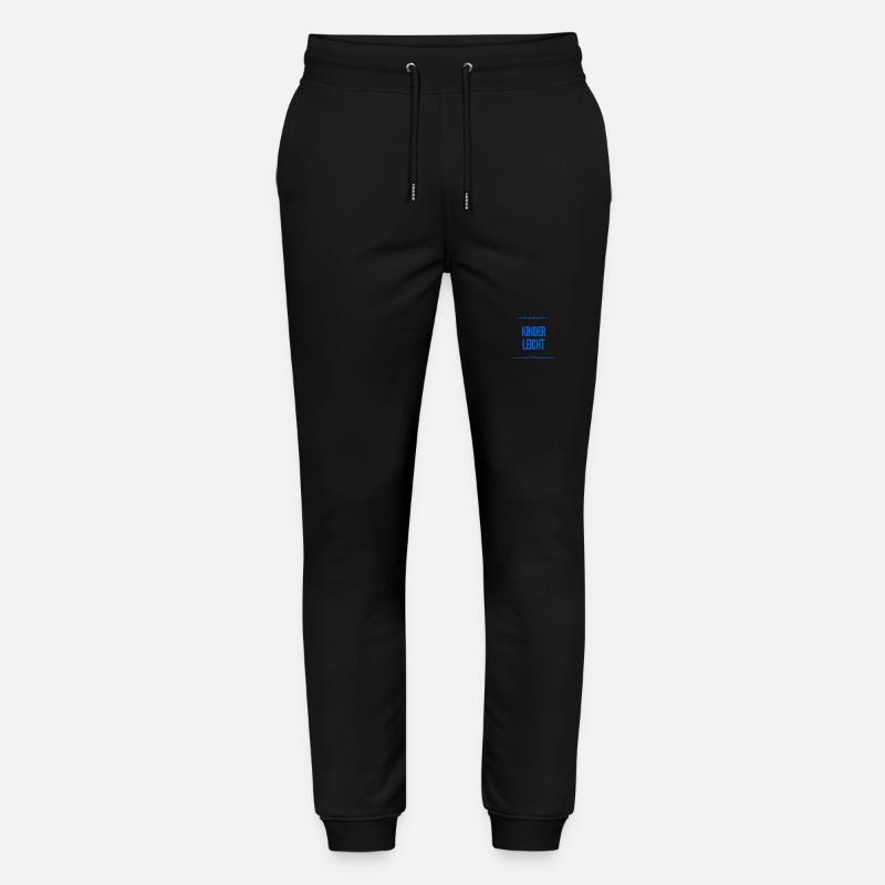 kinderleicht - Stanley/Stella Unisex Bio Jogginghose Mover  - Schwarz