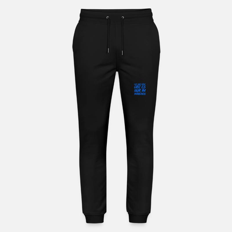 ich glaube nicht an Märchen - Stanley/Stella Unisex Bio Jogginghose Mover - Schwarz