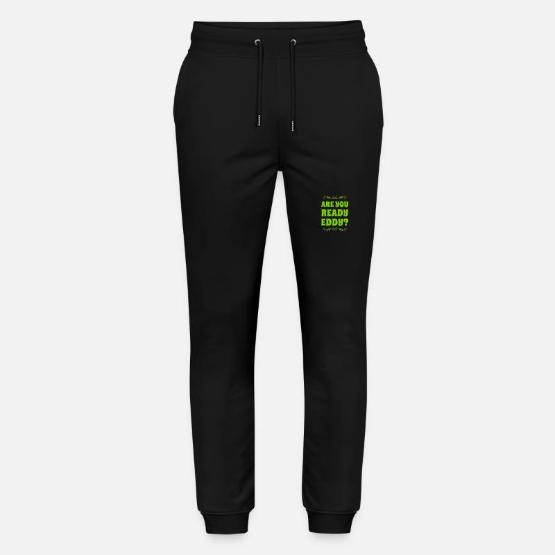 bist du bereit? - Stanley/Stella Unisex Bio Jogginghose Mover  - Schwarz