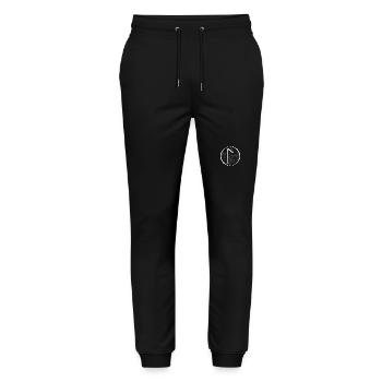 Runes - Laguz: Water - Stanley/Stella Mover Unisex Organic Jogging Trousers - black - Front - Marisol (170cm) & Nik (191cm)