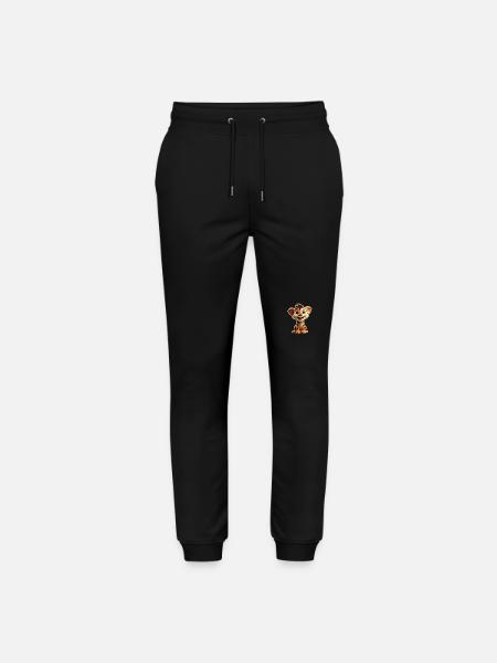 Lionceau Joyeux - Pantalon de jogging bio MOVER Stanley/Stella unisexe - noir