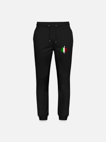 Splash of colour Italy - Stanley/Stella Mover Unisex Organic Jogging Trousers - black