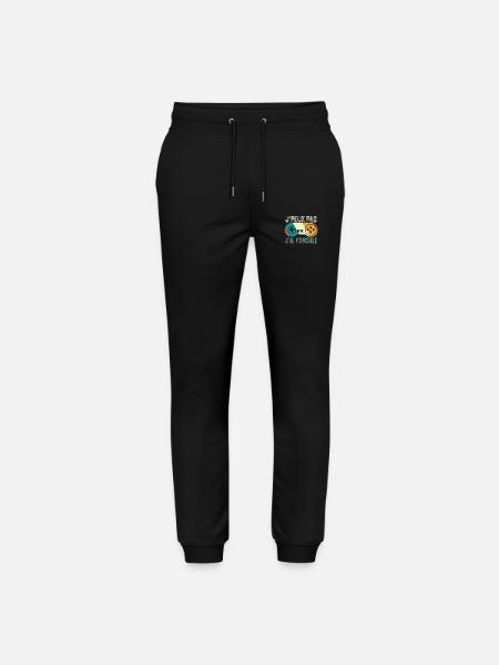 J'Peux Pas J'Ai Console - Pantalon de jogging bio MOVER Stanley/Stella unisexe - noir