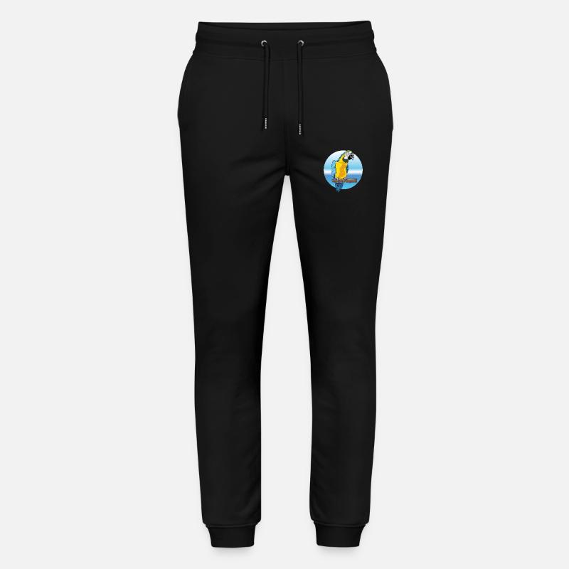 Papagei - Stanley/Stella Unisex Bio Jogginghose Mover - Schwarz