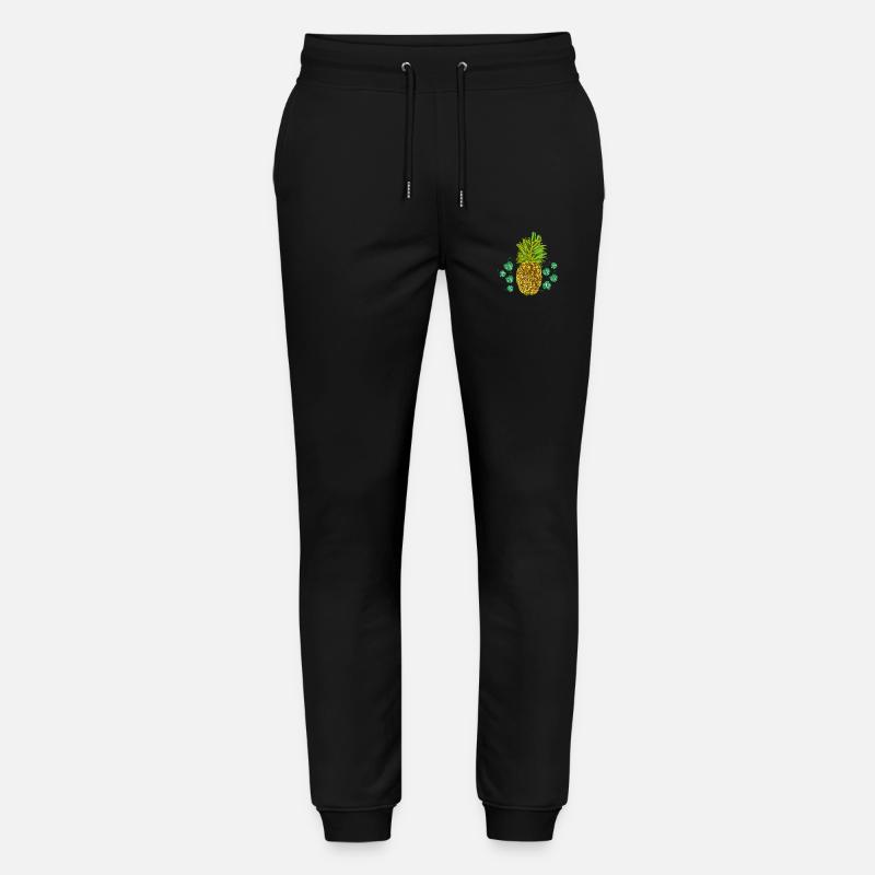 Ananas - Pantalon de jogging bio MOVER Stanley/Stella unisexe - noir