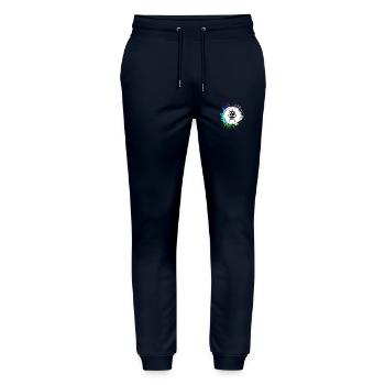 Steak Viande Griller Barbecue - Pantalon de jogging bio MOVER Stanley/Stella unisexe - marine - Devant - Marisol (170cm) & Nik (191cm)