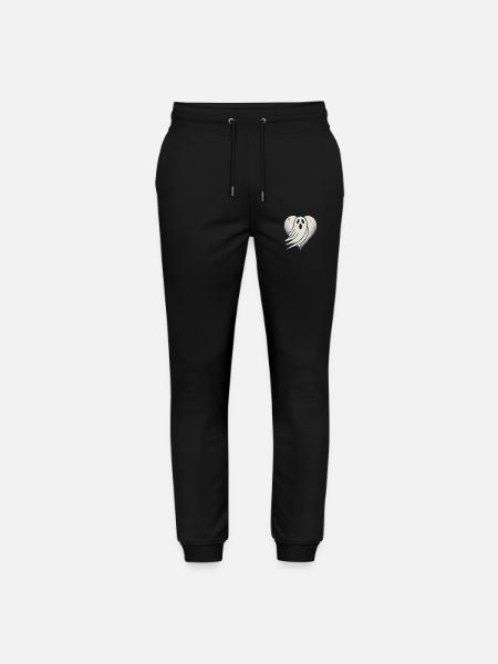 Geisterherz - Stanley/Stella Unisex Bio Jogginghose Mover  - Schwarz