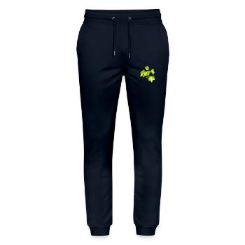 Ivy – Evergreen connection - Stanley/Stella Mover Unisex Organic Jogging Trousers - navy - Front - Marisol (170cm) & Nik (191cm)