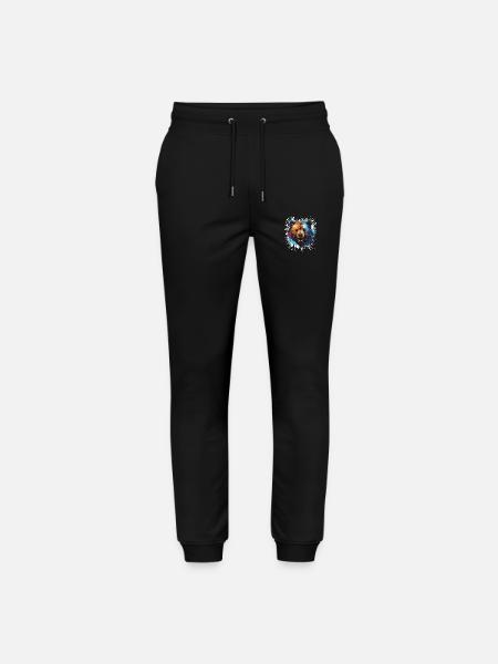 bear - Stanley/Stella Mover Unisex Organic Jogging Trousers - black