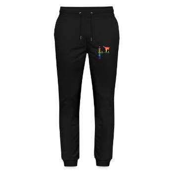 Taekwondo Taekwondo-korean-martial-arts poomsae - Stanley/Stella Mover Unisex Organic Jogging Trousers - black - Front - Marisol (170cm) & Nik (191cm)