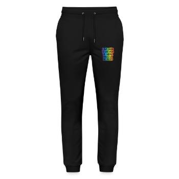 ADHD - Stanley/Stella Mover Unisex Organic Jogging Trousers - black - Front - Marisol (170cm) & Nik (191cm)
