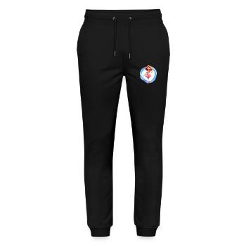 Ballet girl blue - Stanley/Stella Mover Unisex Organic Jogging Trousers - black - Front - Marisol (170cm) & Nik (191cm)