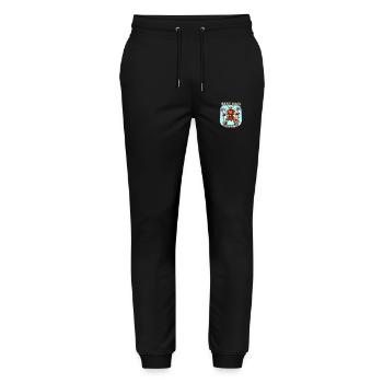 Best Dad Ever - Stanley/Stella Mover Unisex Organic Jogging Trousers - black - Front - Marisol (170cm) & Nik (191cm)