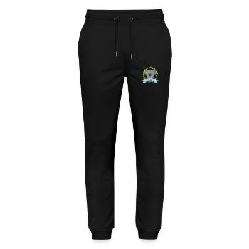 Cute koala - Stanley/Stella Mover Unisex Organic Jogging Trousers - black - Front - Marisol (170cm) & Nik (191cm)