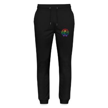 Cruise Life 2023 Croisière Vacances d’été - Pantalon de jogging bio MOVER Stanley/Stella unisexe - noir - Devant - Marisol (170cm) & Nik (191cm)