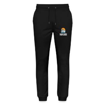 Girls Gone Pontooning Girls Trip Drinking Party - Pantalon de jogging bio MOVER Stanley/Stella unisexe - noir - Devant - Marisol (170cm) & Nik (191cm)
