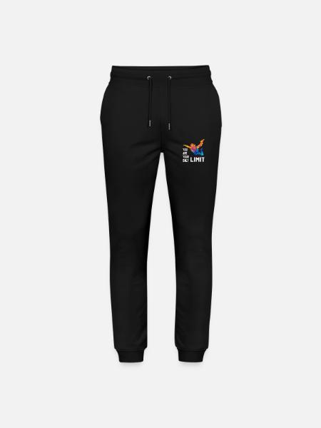 Skydive Skydiver Skydiver Freefall - Stanley/Stella Mover Unisex Organic Jogging Trousers - black