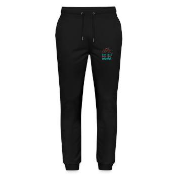 Ride untile the end of the world - Stanley/Stella Mover Unisex Organic Jogging Trousers - black - Front - Marisol (170cm) & Nik (191cm)