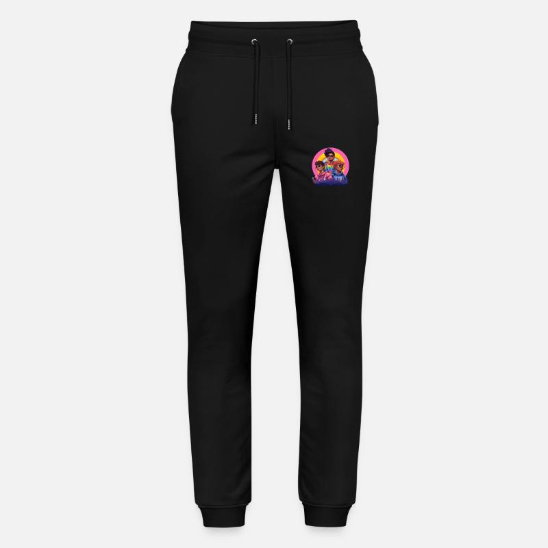 Pride Love - Stanley/Stella Unisex Bio Jogginghose Mover  - Schwarz