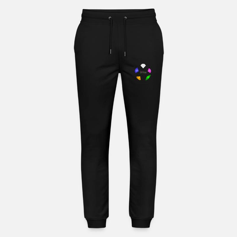 Edelsteinkreis, Glanz - Stanley/Stella Unisex Bio Jogginghose Mover  - Schwarz