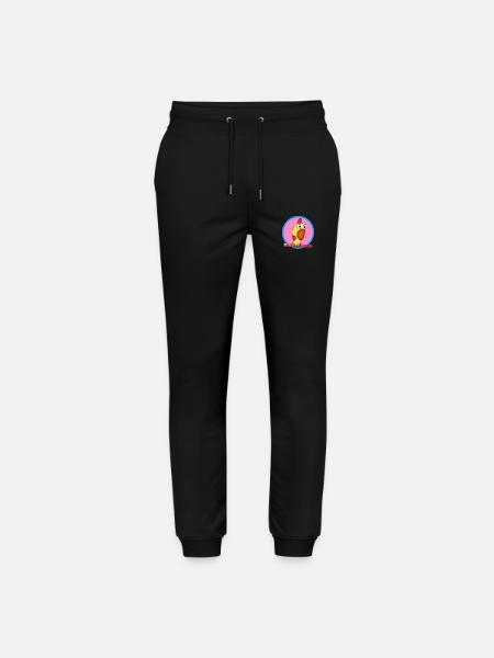 Screaming Rubber Chicken - Stanley/Stella Mover Unisex Organic Jogging Trousers - black