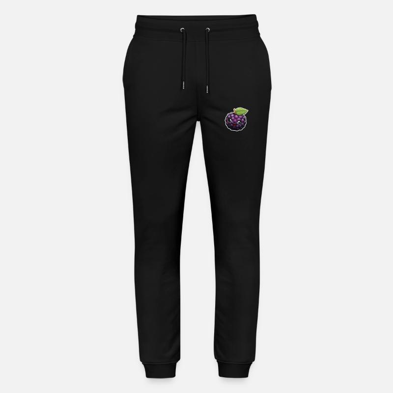 mûre douce - Pantalon de jogging bio MOVER Stanley/Stella unisexe - noir