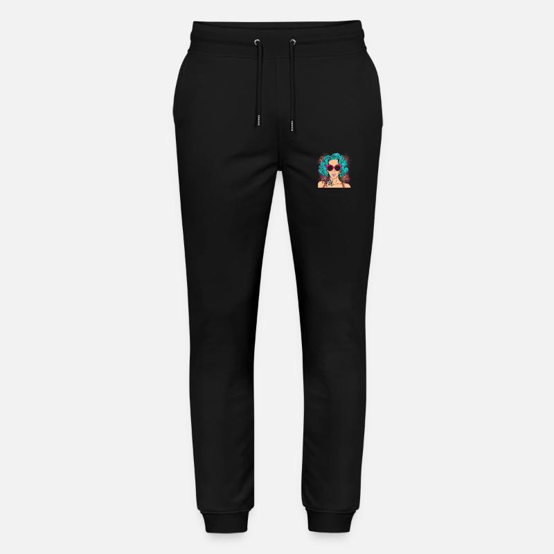Reste cool - Pantalon de jogging bio MOVER Stanley/Stella unisexe - noir