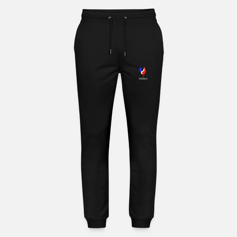 coq bleu blanc rouge - Pantalon de jogging bio MOVER Stanley/Stella unisexe - noir