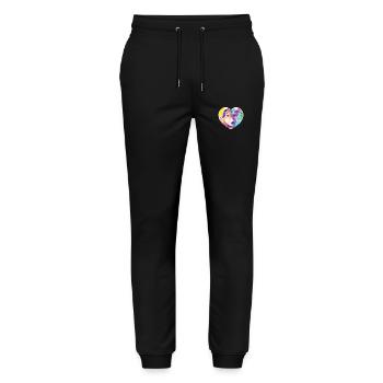 Dog - Stanley/Stella Mover Unisex Organic Jogging Trousers - black - Front - Marisol (170cm) & Nik (191cm)