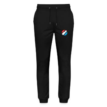 Luxembourg Couleurs drapeau drapeau - Pantalon de jogging bio MOVER Stanley/Stella unisexe - noir - Devant - Marisol (170cm) & Nik (191cm)