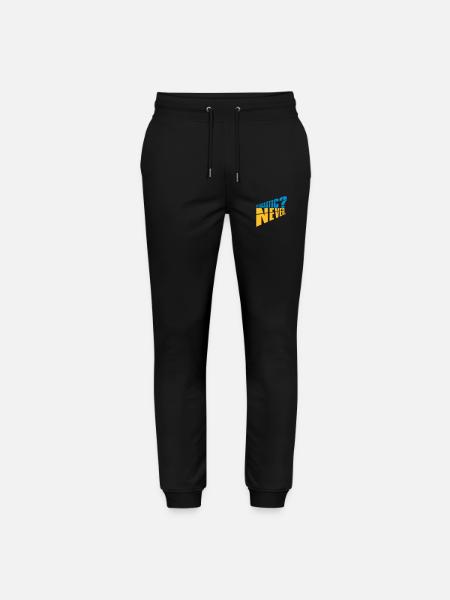 me sarcastic never quote - Stanley/Stella Mover Unisex Organic Jogging Trousers - black