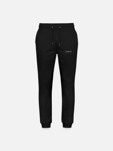 Edinburgh in blue - Stanley/Stella Mover Unisex Organic Jogging Trousers - black