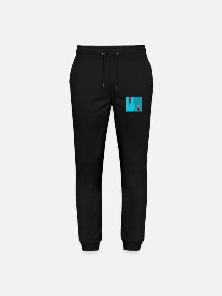 The two canoes - Stanley/Stella Unisex Bio Jogginghose Mover  - Schwarz