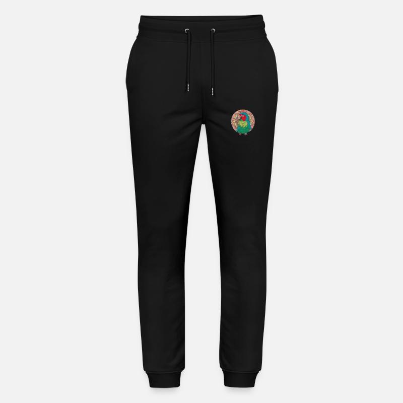 schöner heller Papagei | - Stanley/Stella Unisex Bio Jogginghose Mover  - Schwarz
