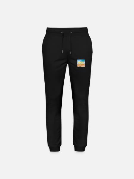 Beach - Stanley/Stella Unisex Bio Jogginghose Mover  - Schwarz