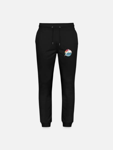 Dolphin - Stanley/Stella Mover Unisex Organic Jogging Trousers - black