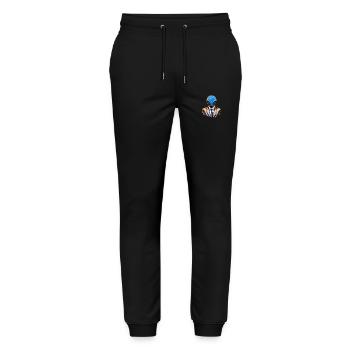 Cosmic Chic - Stanley/Stella Unisex Bio Jogginghose Mover  - Schwarz - Vorne - Marisol (170cm) & Nik (191cm)