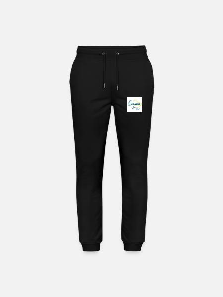 Map of Ukraine - Stanley/Stella Mover Unisex Organic Jogging Trousers - black