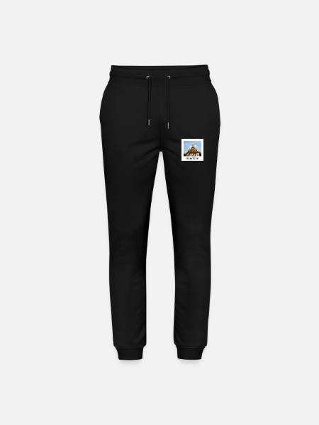Bangkok - Stanley/Stella Mover Unisex Organic Jogging Trousers - black