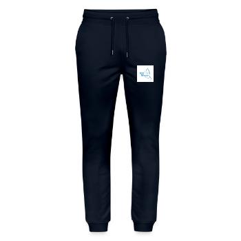 Mar Menor - Stanley/Stella Unisex Bio Jogginghose Mover  - Navy - Vorne - Marisol (170cm) & Nik (191cm)