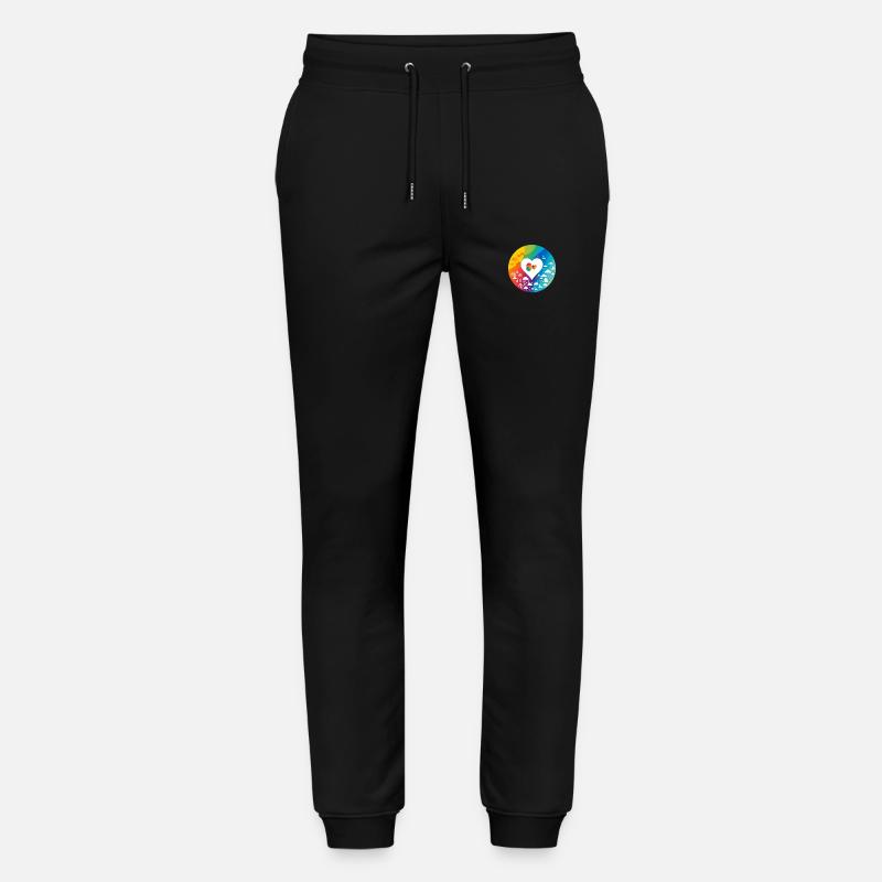 Amour du nuage - Pantalon de jogging bio MOVER Stanley/Stella unisexe - noir