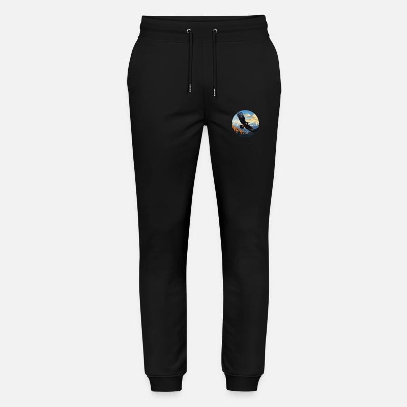 Condor des Andes - Pantalon de jogging bio MOVER Stanley/Stella unisexe - noir