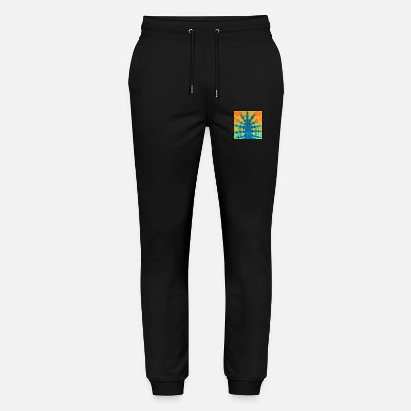Modèle de matrice de tye - Pantalon de jogging bio MOVER Stanley/Stella unisexe - noir