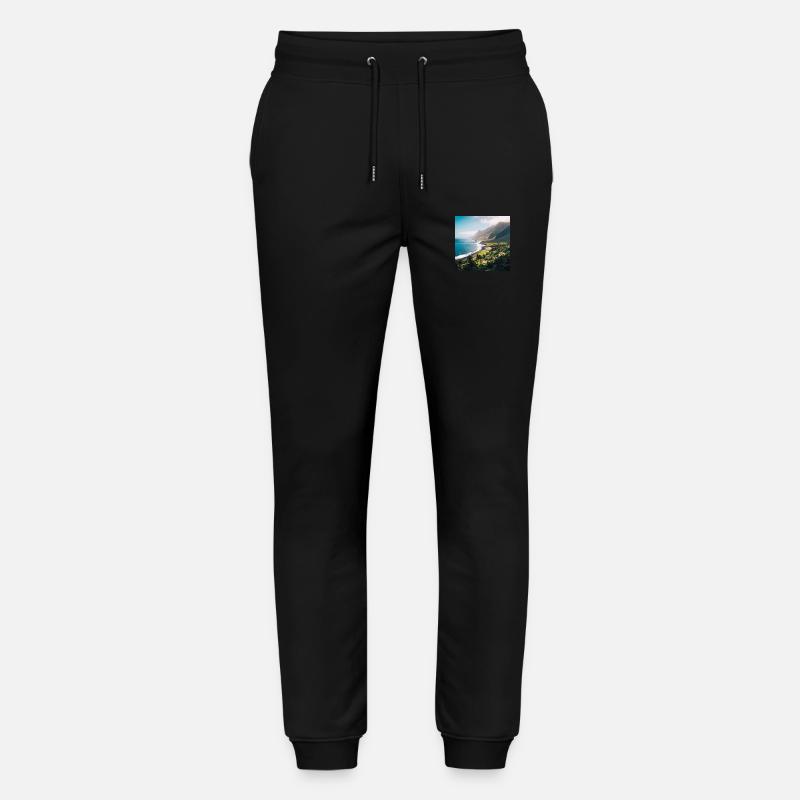 Île tropicale - Pantalon de jogging bio MOVER Stanley/Stella unisexe - noir