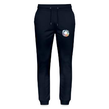 The dance of angels - Stanley/Stella Mover Unisex Organic Jogging Trousers - navy - Front - Marisol (170cm) & Nik (191cm)