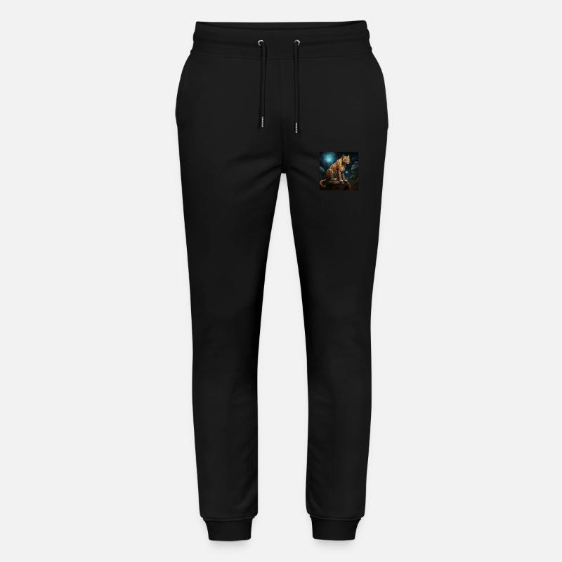 LEOPARD - Pantalon de jogging bio MOVER Stanley/Stella unisexe - noir