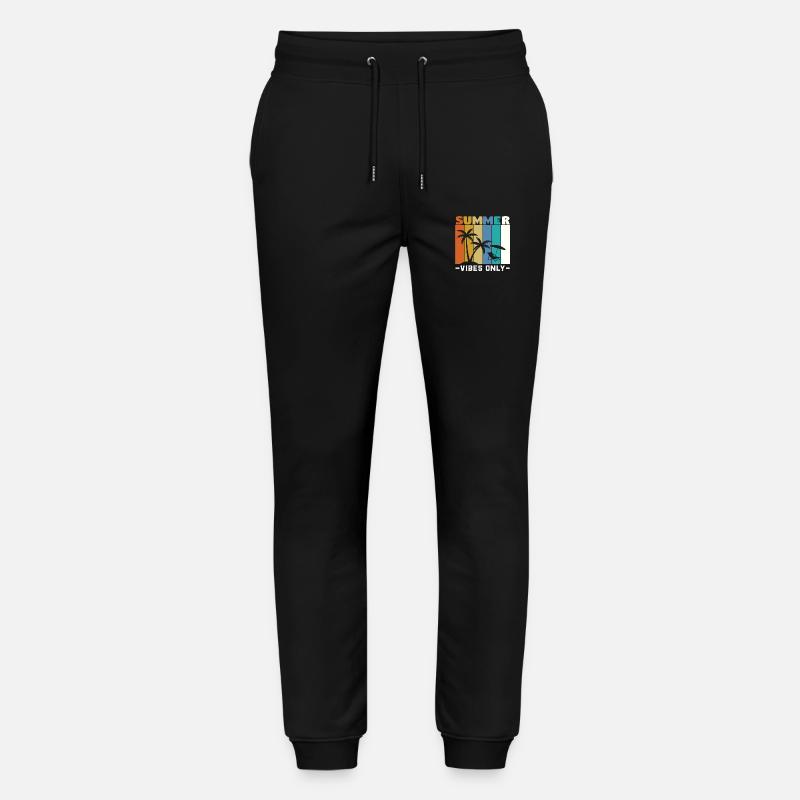 Summer Vibes Only - Stanley/Stella Unisex Bio Jogginghose Mover  - Schwarz